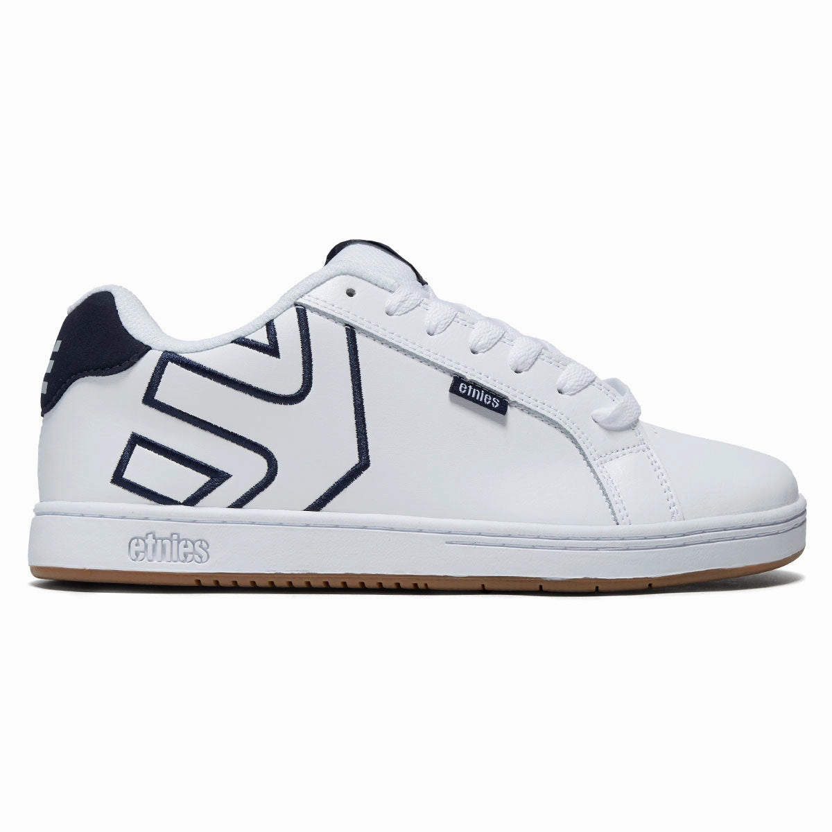 Groceries Etnies Fader Shoes - White/White/Navy Tours