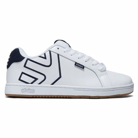 Groceries Etnies Fader Shoes - White/White/Navy Tours