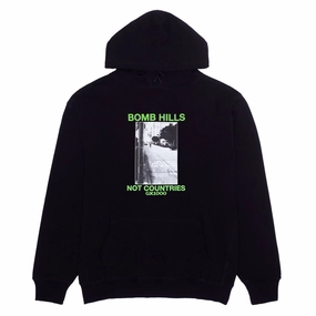GX1000 Bomb Hills Hoodie - Black/Green Font T-Shirts Concerts