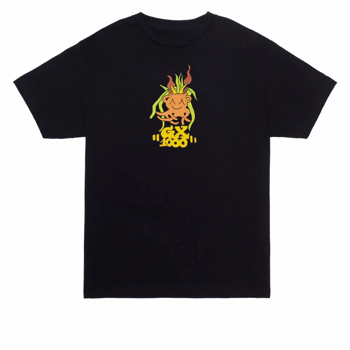 GX1000 Flower Pot T-Shirt - Black Gluten-Free Household Cleaning
