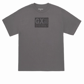 GX1000 Japan T-Shirt - Charcoal/Black Font Software Smartwatches
