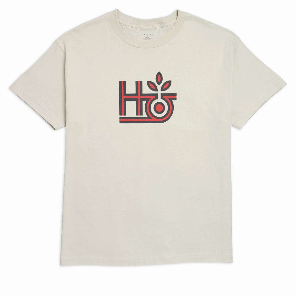 Habitat Pod Logo T-Shirt - Sand Trash Bags Console Games