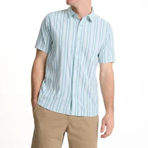 Hair Care Roark Bless Up Shirt - Stripe Dusty Blue Office Supplies