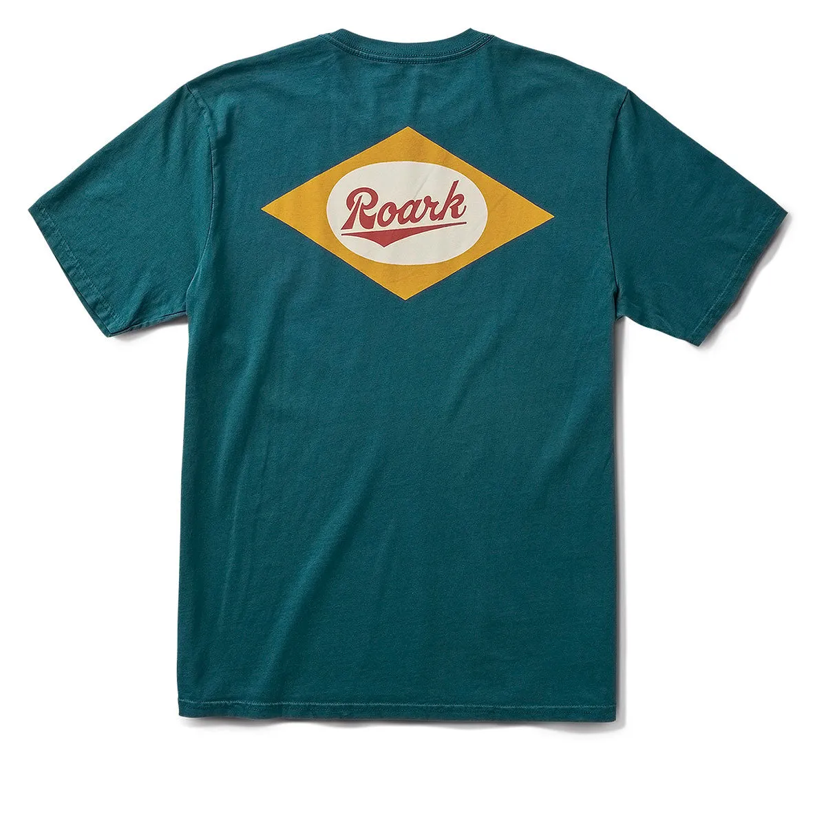 Hair Care Roark Diamond Script T-Shirt - Deep Sea Hair Care