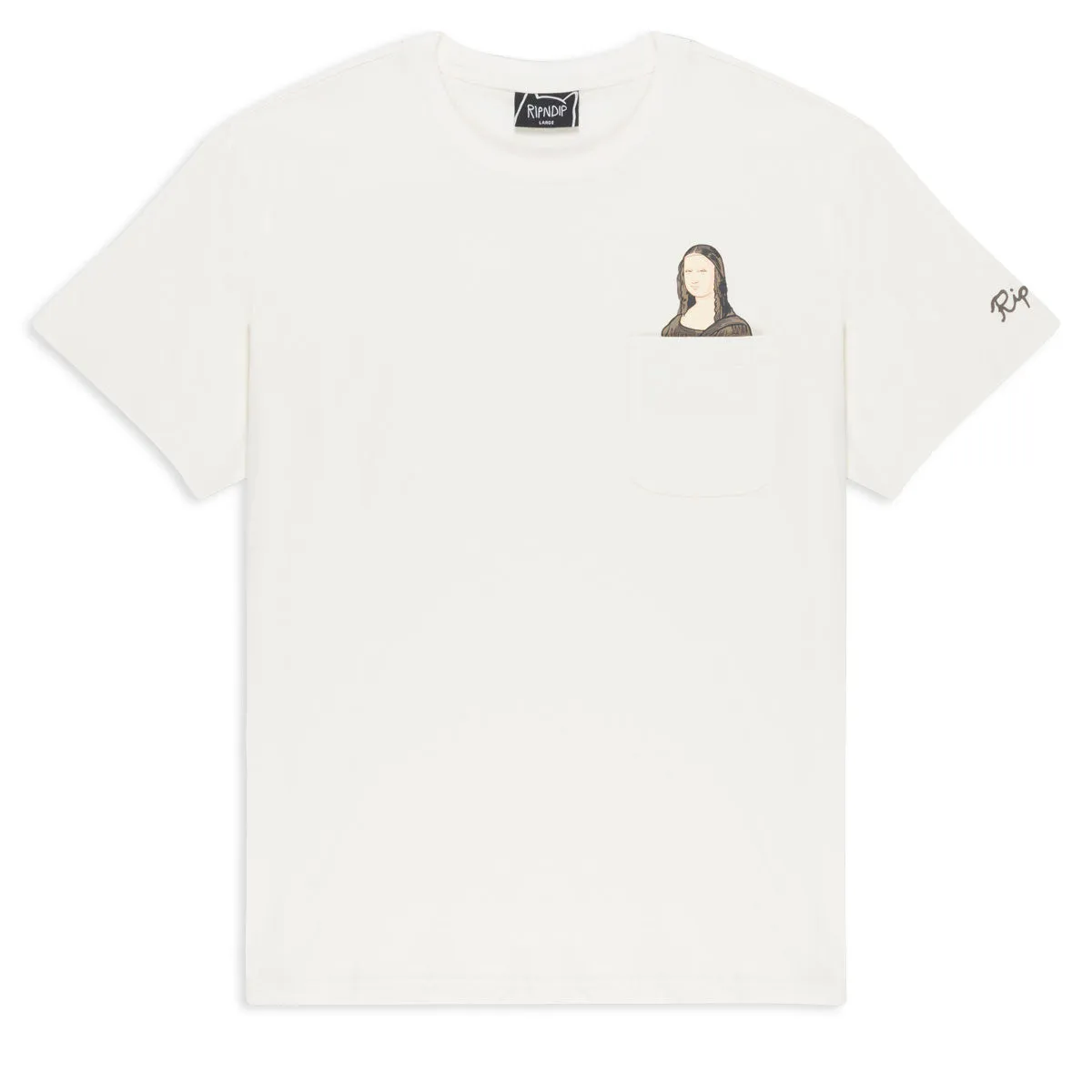 Hair Extensions RIPNDIP Nermalisa Pocket T-Shirt - Bone Lawn Mowers