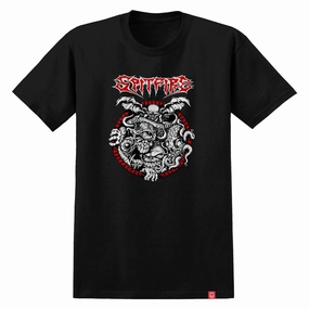 Hair Accessories Spitfire Demon Gate T-Shirt - Black/Red/White Education