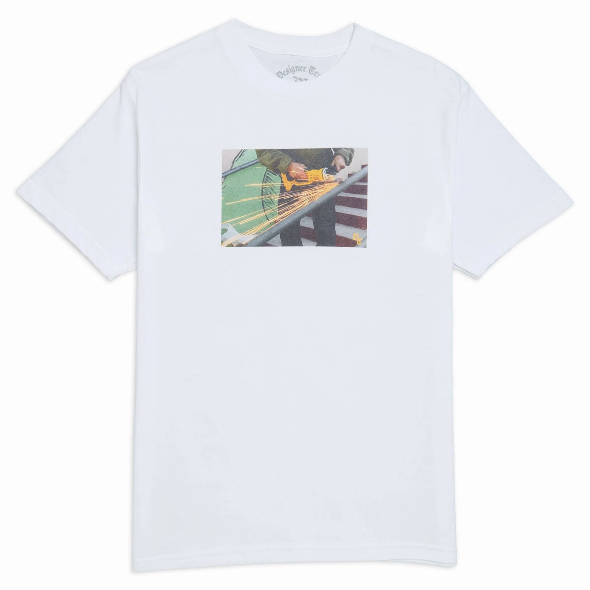 Hair Care Designer Trash Cutter T-Shirt - White Invitations