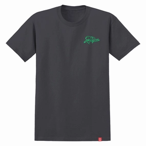 Hair Styling Spitfire Snake Classic T-Shirt - Charcoal/Green/Black Outerwear