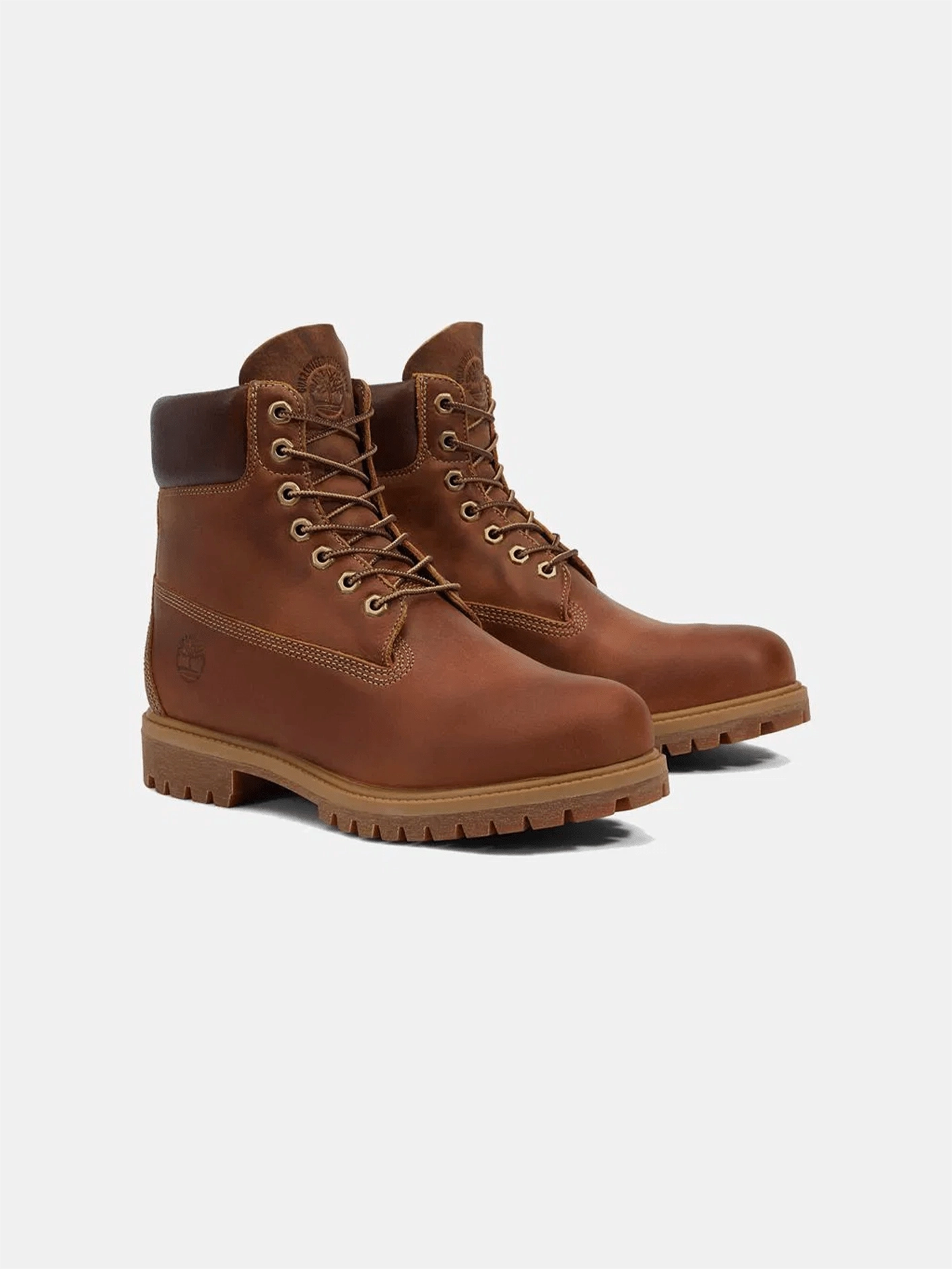 Handmade Quality Timberland Premium 6" Waterproof Boots "Dark Brown"