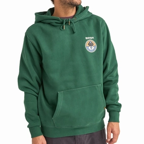 Hardware Rhythm Channel Fleece Hoodie - Vintage Green Yu-Gi-Oh!