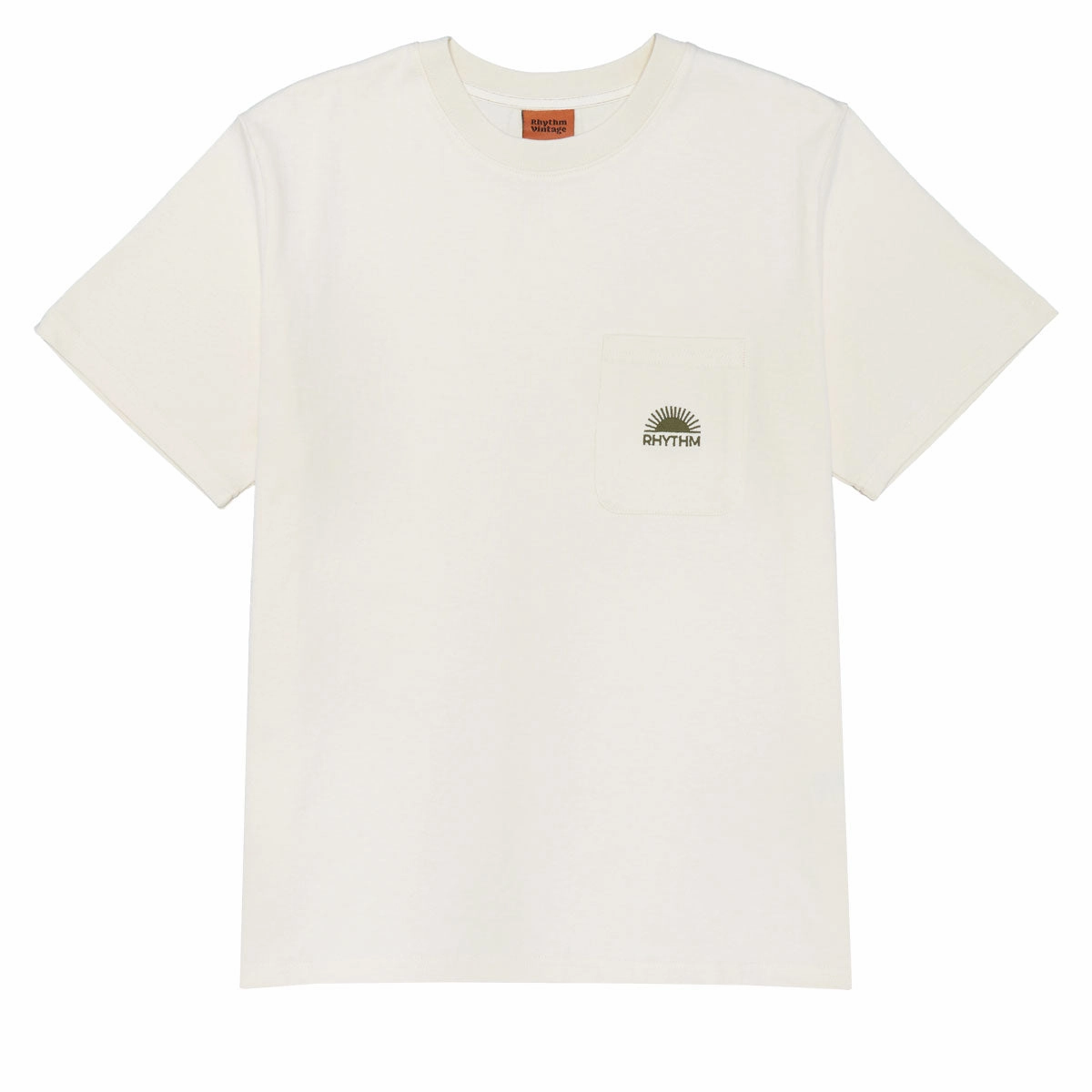 Hardware Rhythm Heavy Vintage Pocket Emblem T-Shirt - Natural Hair Styling