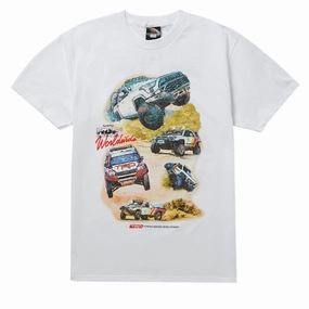 Hats Huf x Toyota Valley Trails T-Shirt - White Conditioner