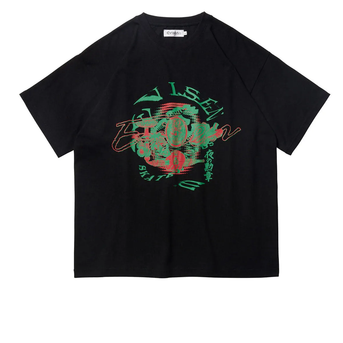 Headphones Evisen Enma T-Shirt - Black Movies