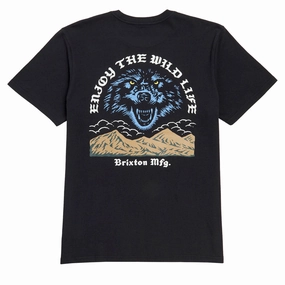 Headphones Brixton Mercy T-Shirt - Black Loungewear