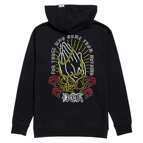 Headphones DGK Deus Hoodie - Black Makeup