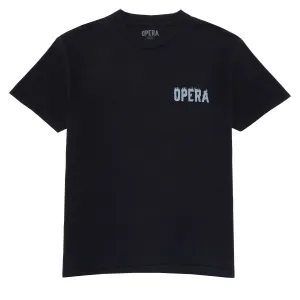 Health Foods Opera Fire Mask T-Shirt - Black T-Shirts