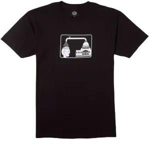 Health Monitors Alien Workshop Brainwash T-Shirt - Black Hotels