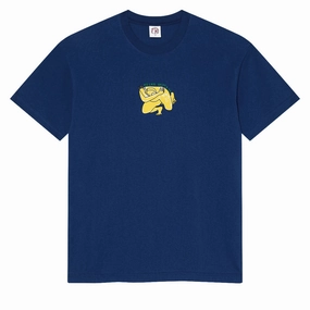 Health & Fitness Polar Shy Bow T-Shirt - Deep Royal Blue Durable Apparel
