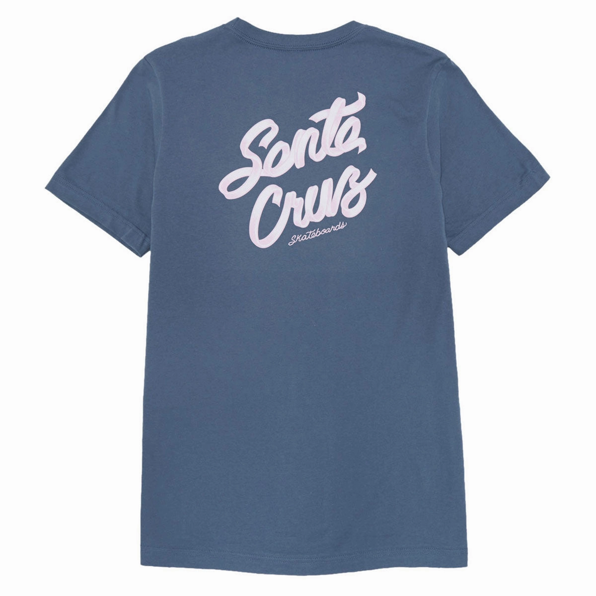 Health & Fitness Santa Cruz Womens Ribbon Script Relaxed T-Shirt - Slate Hospitality Supplies