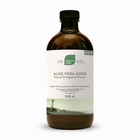 Health First Aloe Vera Juice - Pomegranate 500ml