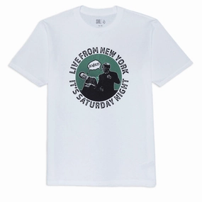 Health Foods Volcom SNL50 Roxbury T-Shirt - White Festivals