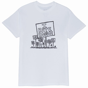 Heritage I Hate Rocco T-Shirt - White Shampoo Puzzles