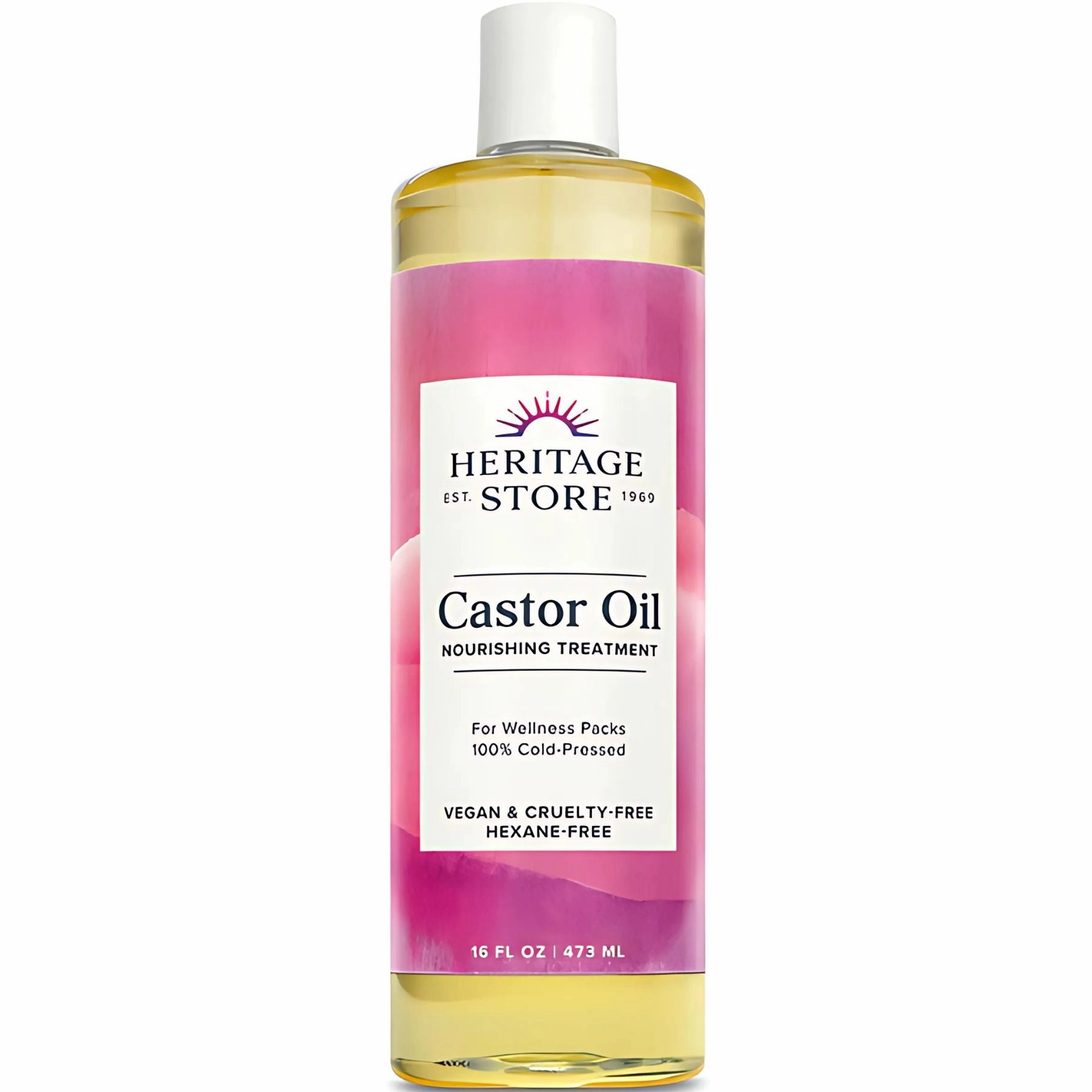 Heritage Store Castor Oil 473mL