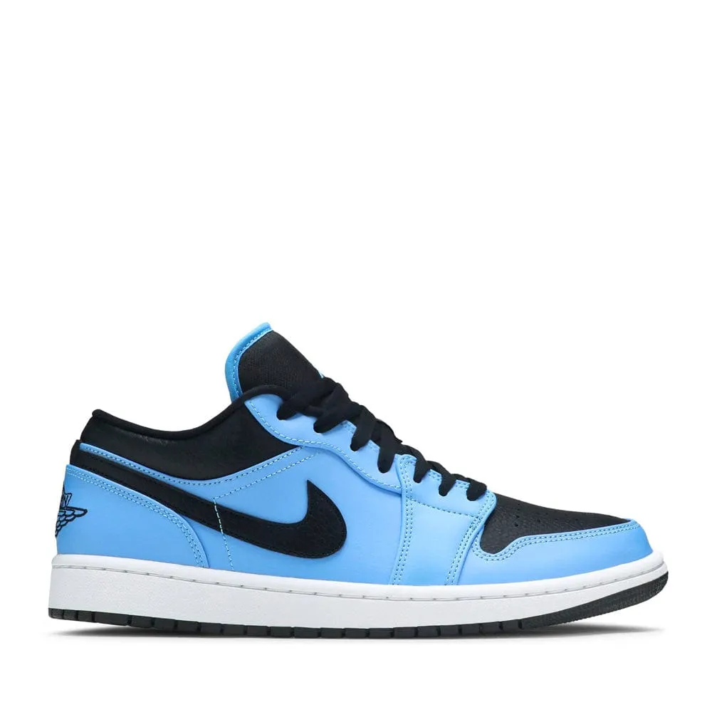 NIKE AIR JORDAN1 LOW UNIVERSITY BLUE BLACK (NEW) - Casual Vibe City Run