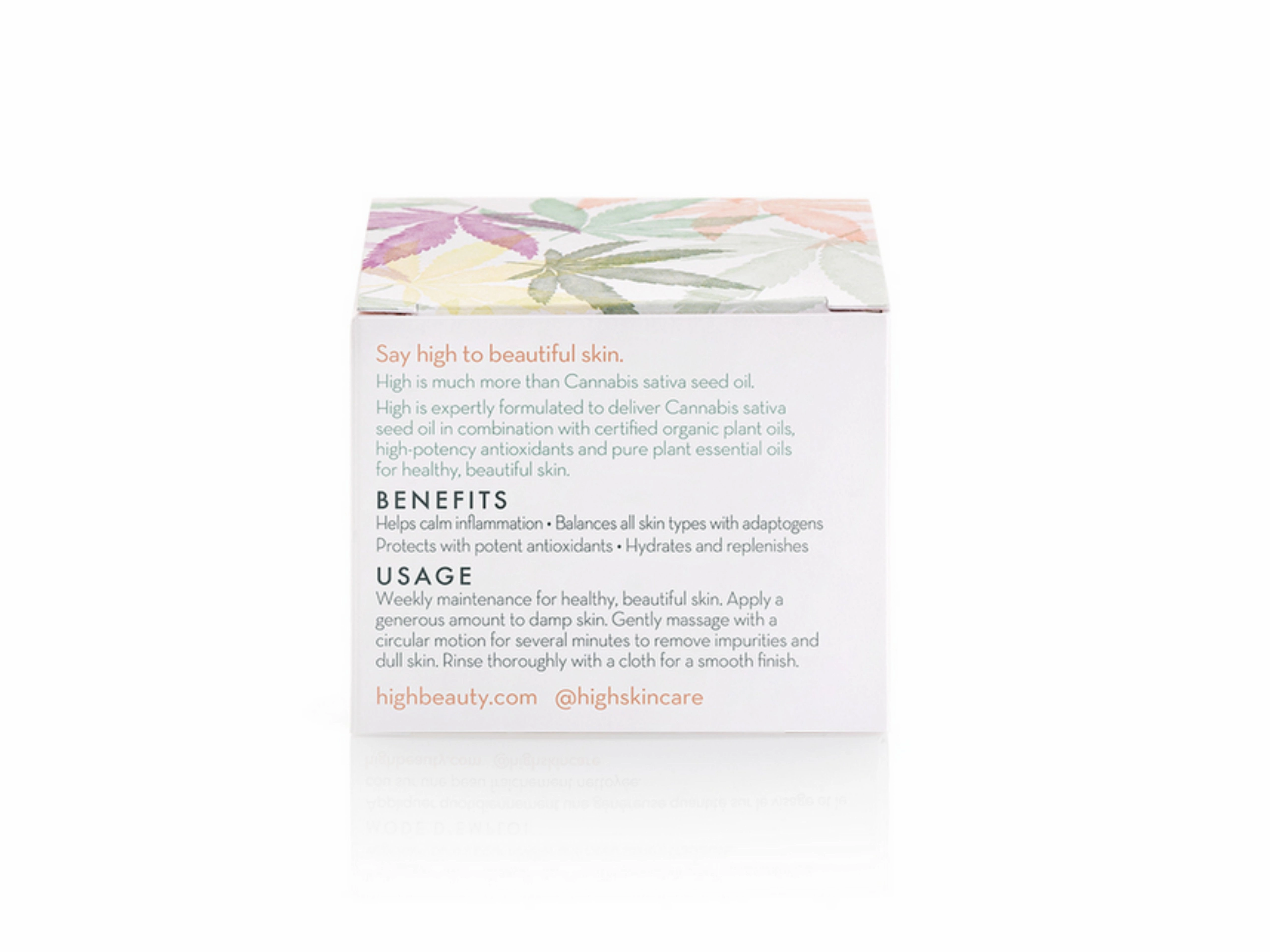 High Beauty High Maintenance Cannabis Peeling Mask 1.7 oz