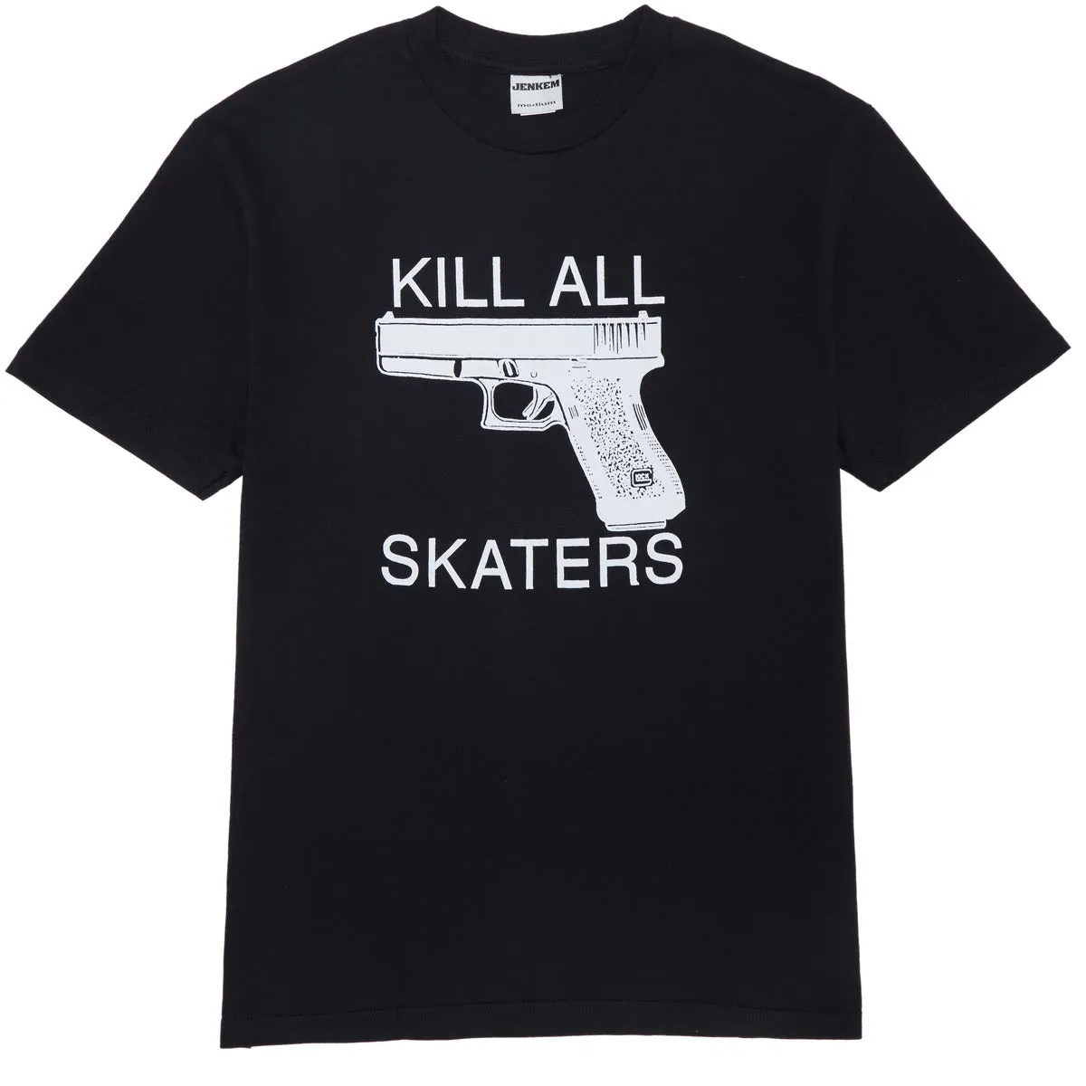 Hiking Boots Jenkem Kill All Skaters T-Shirt - Black Men's Grooming