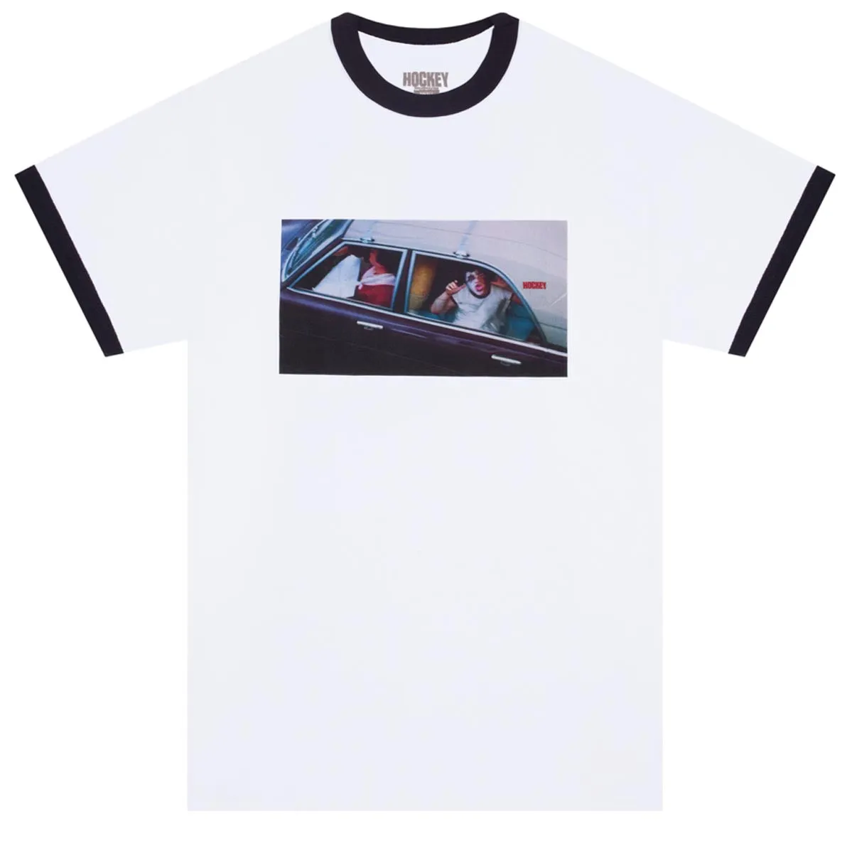 Hockey Car Kid T-Shirt - White Jewelry Theater