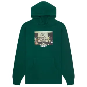 Hockey Much Worse Hoodie - Forest Green Customizable Movies