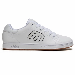 Hockey Cards Etnies Callicut Shoes - White/Black Household Cleaning