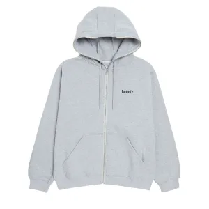 Hoddle Full Zip Hoodie - Grey Tours Car Audio