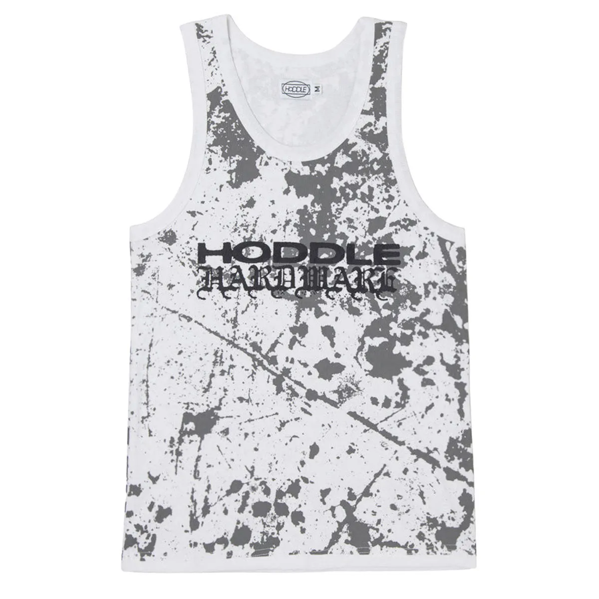 Hoddle Hardware Ribbed Tank Top - White Paint Diet & Nutrition Organic Food