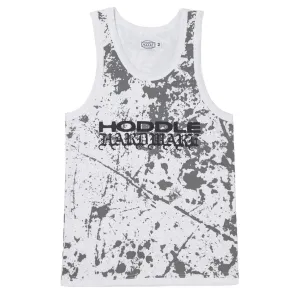 Hoddle Hardware Ribbed Tank Top - White Paint Diet & Nutrition Organic Food