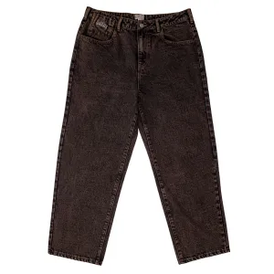 Hoddle Ranger Jeans - Brown Acid Wash Pet Accessories Shipping Supplies