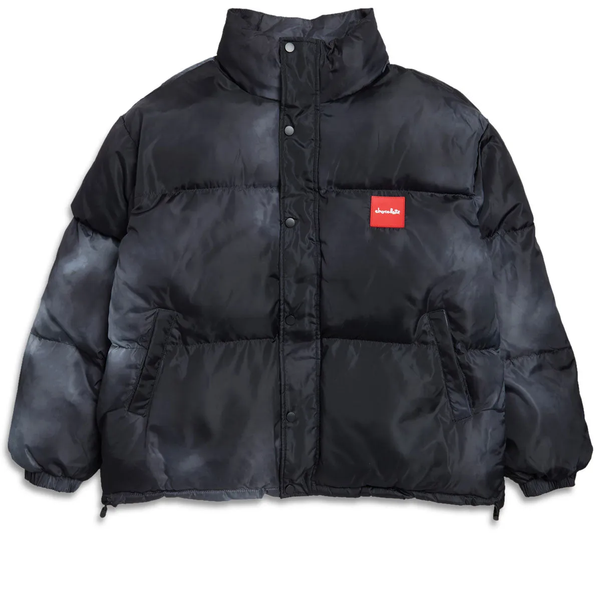 Holiday Collection Chocolate Super Haze Nylon Puffer Jacket - Vintage Black Fertilizers