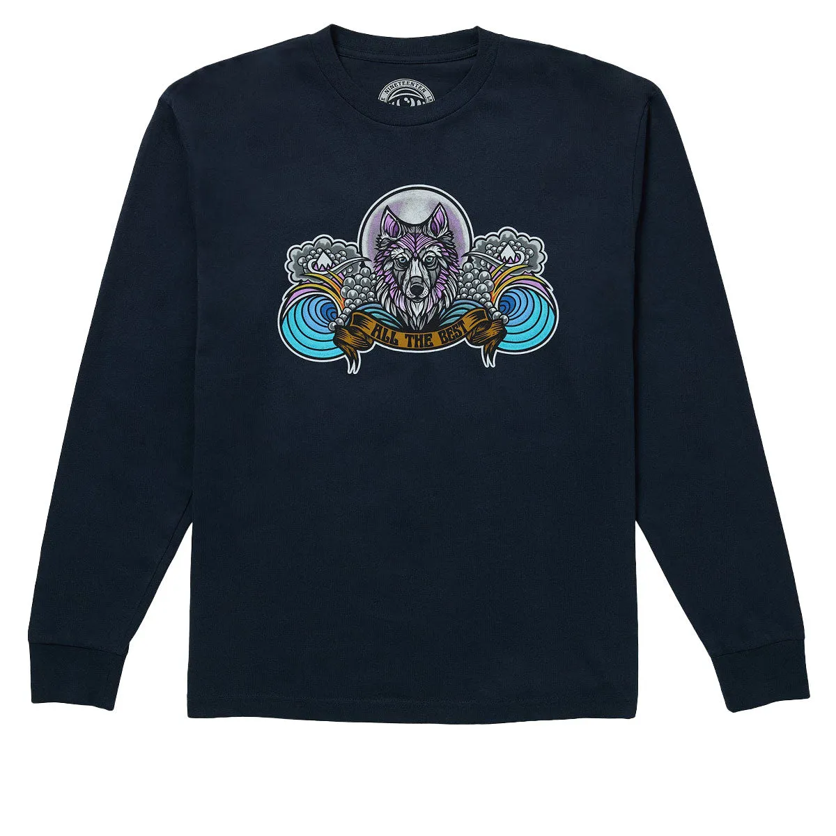 Home & Living 1910 HHHowler Long Sleeve T-Shirt - Navy Razors