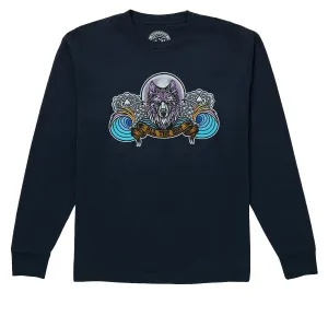 Home & Living 1910 HHHowler Long Sleeve T-Shirt - Navy Razors