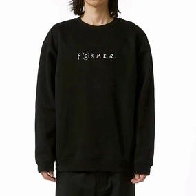 Home & Living Former Skittish Crew Sweatshirt - Black Travel Bags