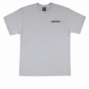 Home & Living Independent Baseplate Pocket T-Shirt - Sport Grey Tools
