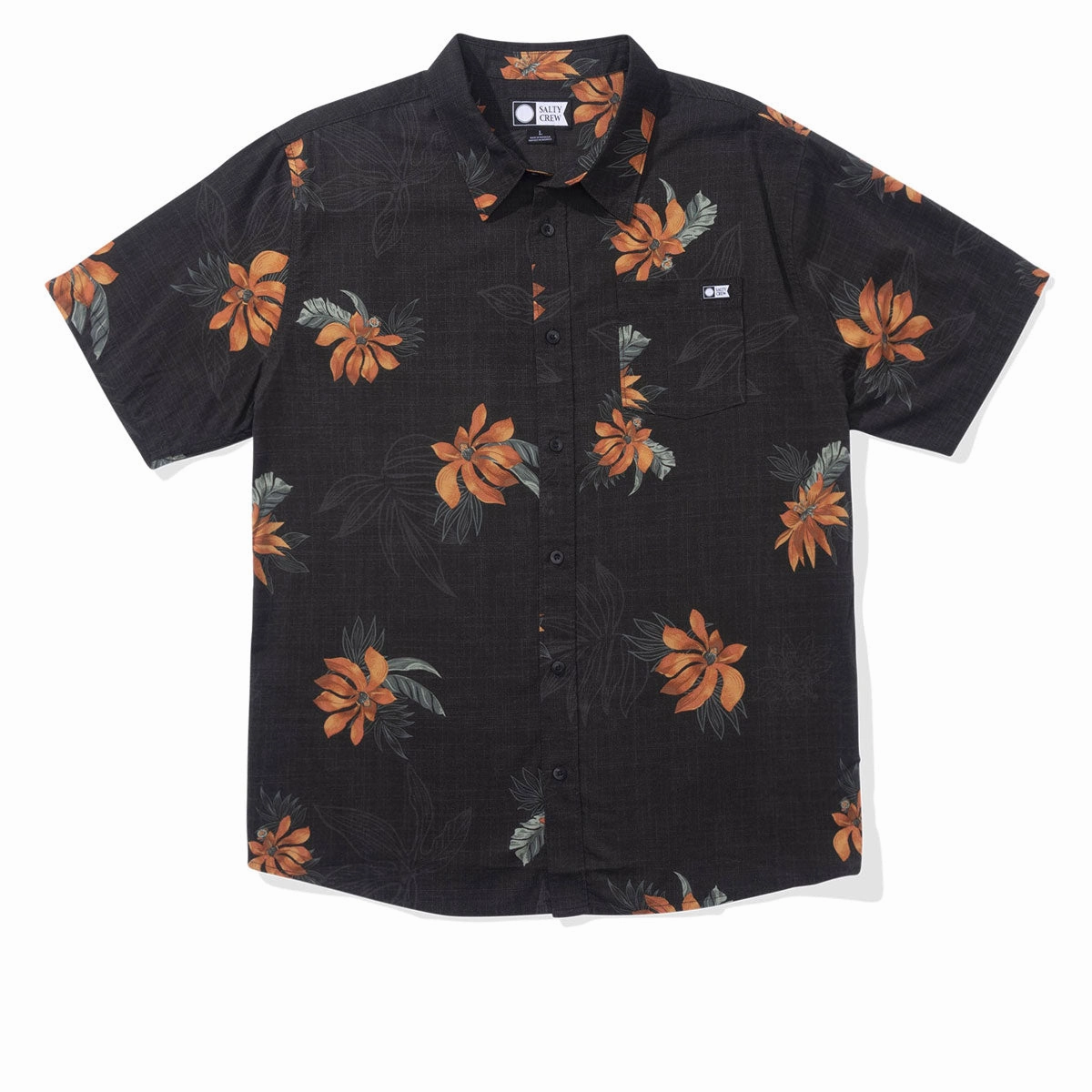 Hoodies Salty Crew Bloomin Shirt - Black Plants