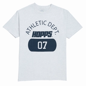 Hopps Athletic Dept. 07 T-Shirt - Grey Hair Care Athletic Footwear