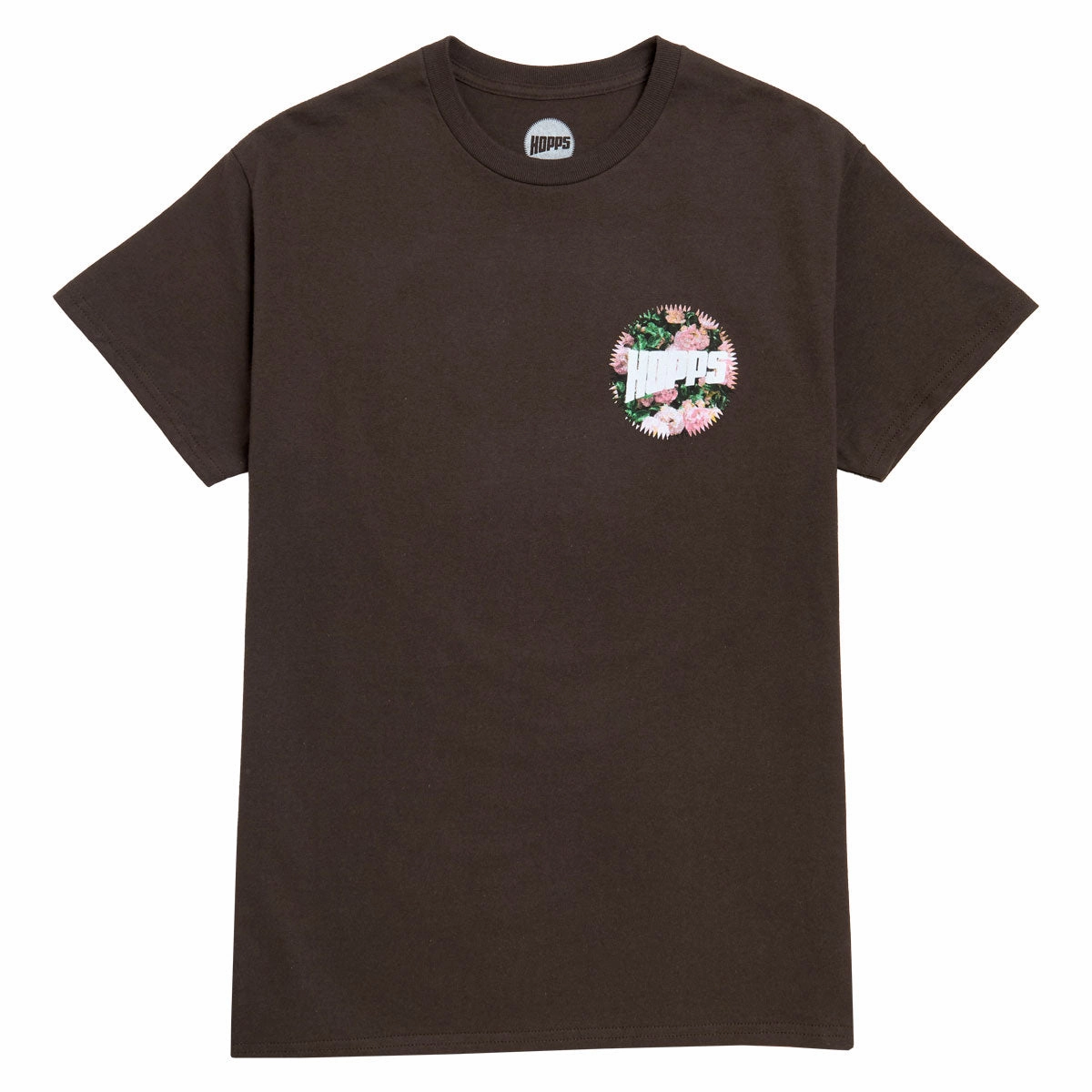 Hopps Bighopps Roses T-Shirt - Chocolate Athleisure Safety Equipment