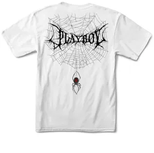 Hospitality Supplies Color Bars x Playboy Black Widow T-Shirt - White Educational Games