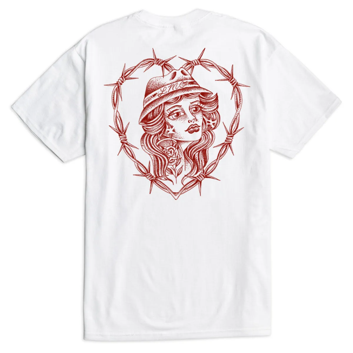Hospitality Supplies Loser Machine Simple Pleasures T-Shirt - White Vegan