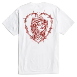 Hospitality Supplies Loser Machine Simple Pleasures T-Shirt - White Vegan