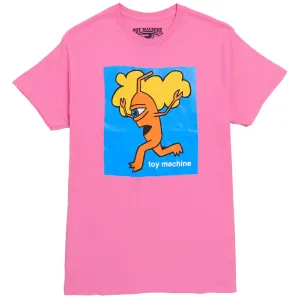 Hotel Amenities Toy Machine Early Sect T-Shirt - Pink Fashion Trends