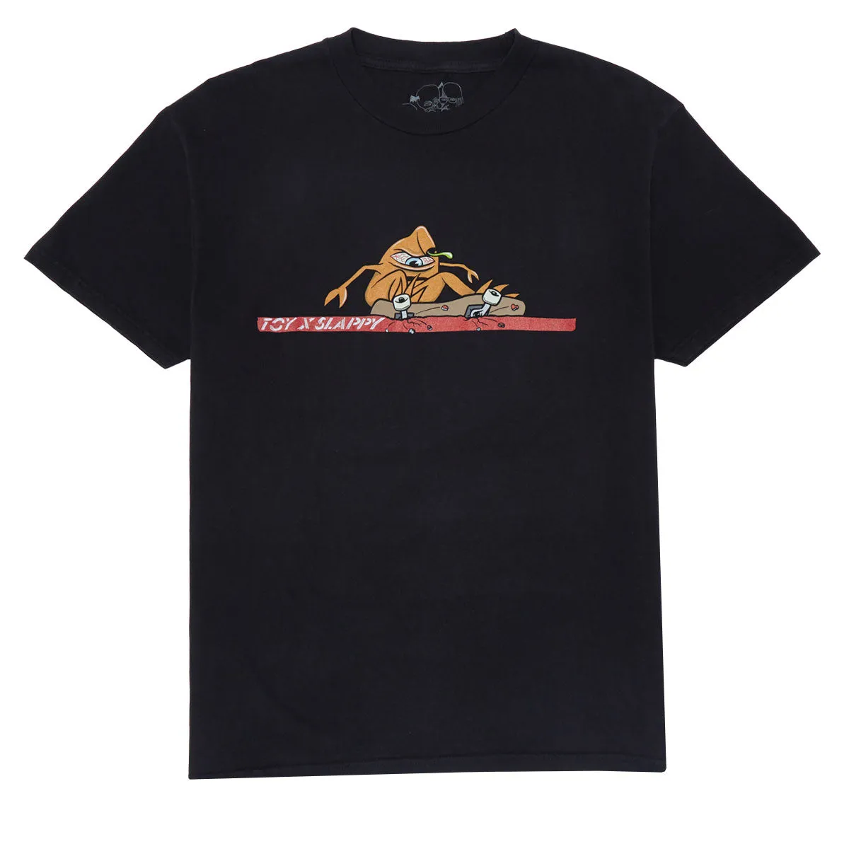 Hotels Slappy x Toy Machine T-Shirt - Black Restaurant Equipment
